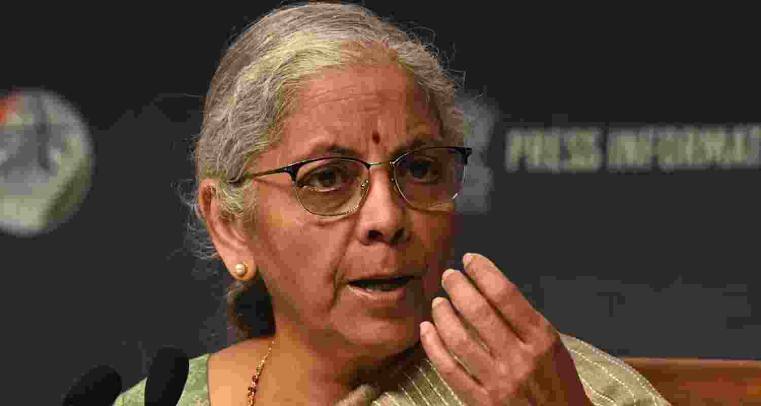 Union Finance Minister Nirmala Sitharaman.