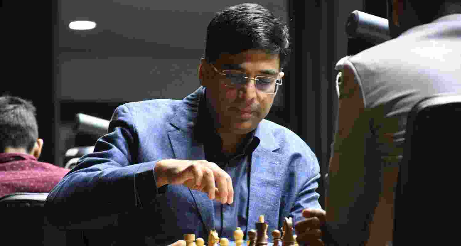 Five-time world chess champion Viswanathan Anand.