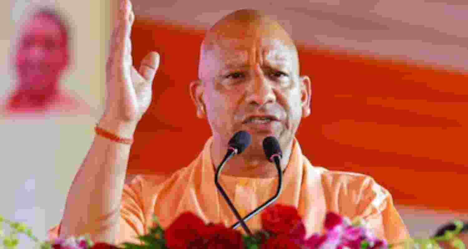Uttar Pradesh Chief Minister Yogi Adityanath - file image.