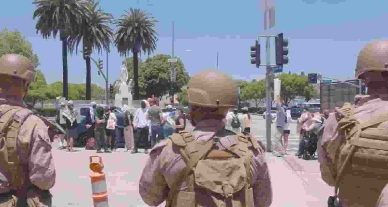 Pentagon withdraws 700 Marines from LA