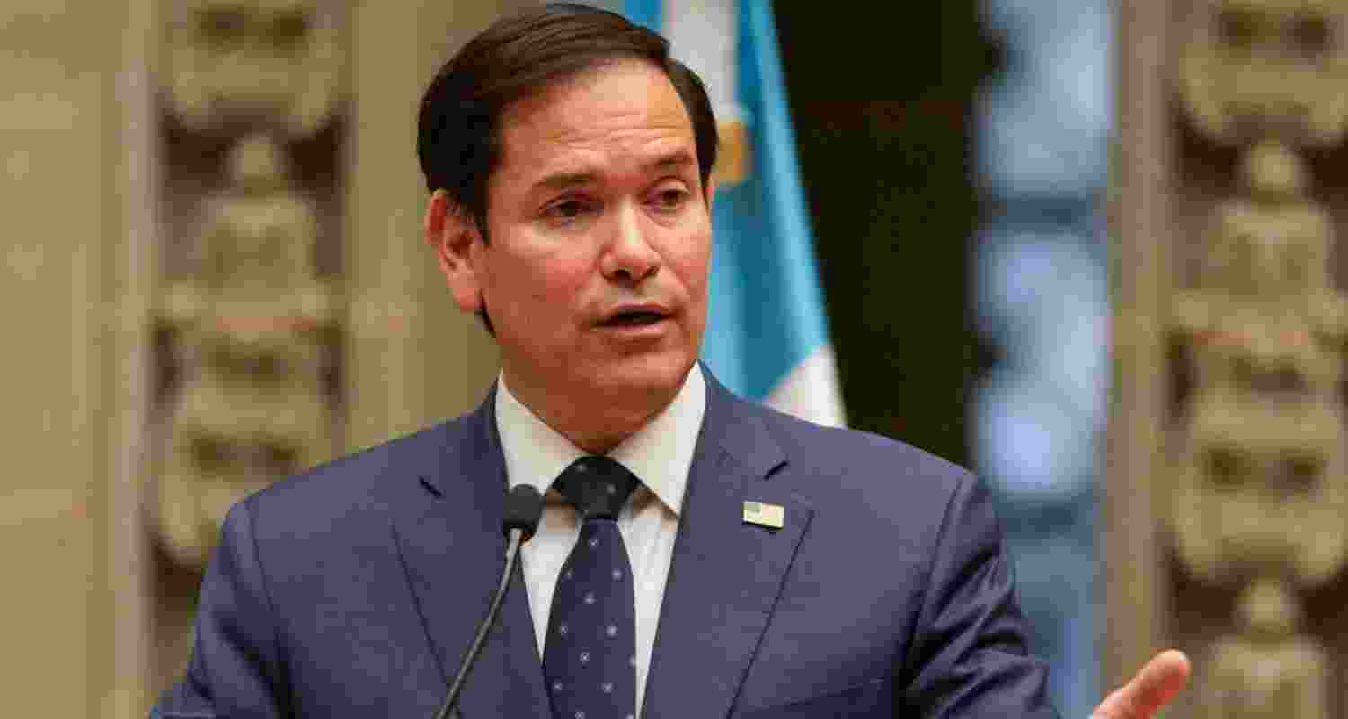 US Secretary of State Marco Rubio.