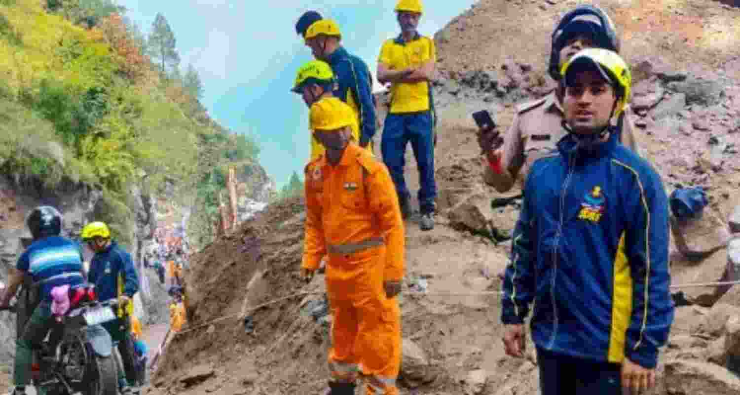 Landslide hits Badrinath National Highway in Uttarakhand