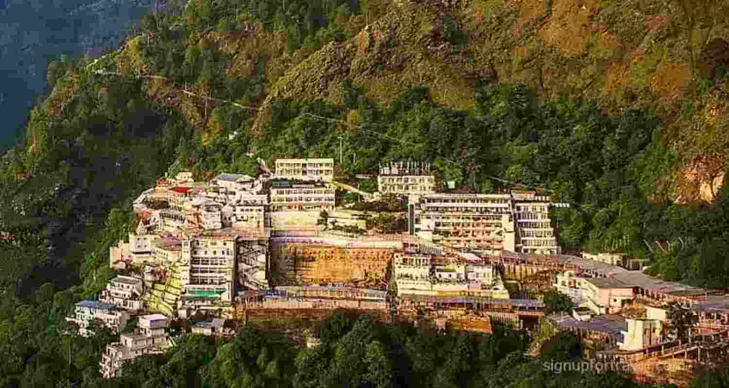 Mata Vaishno Devi Shrine. 