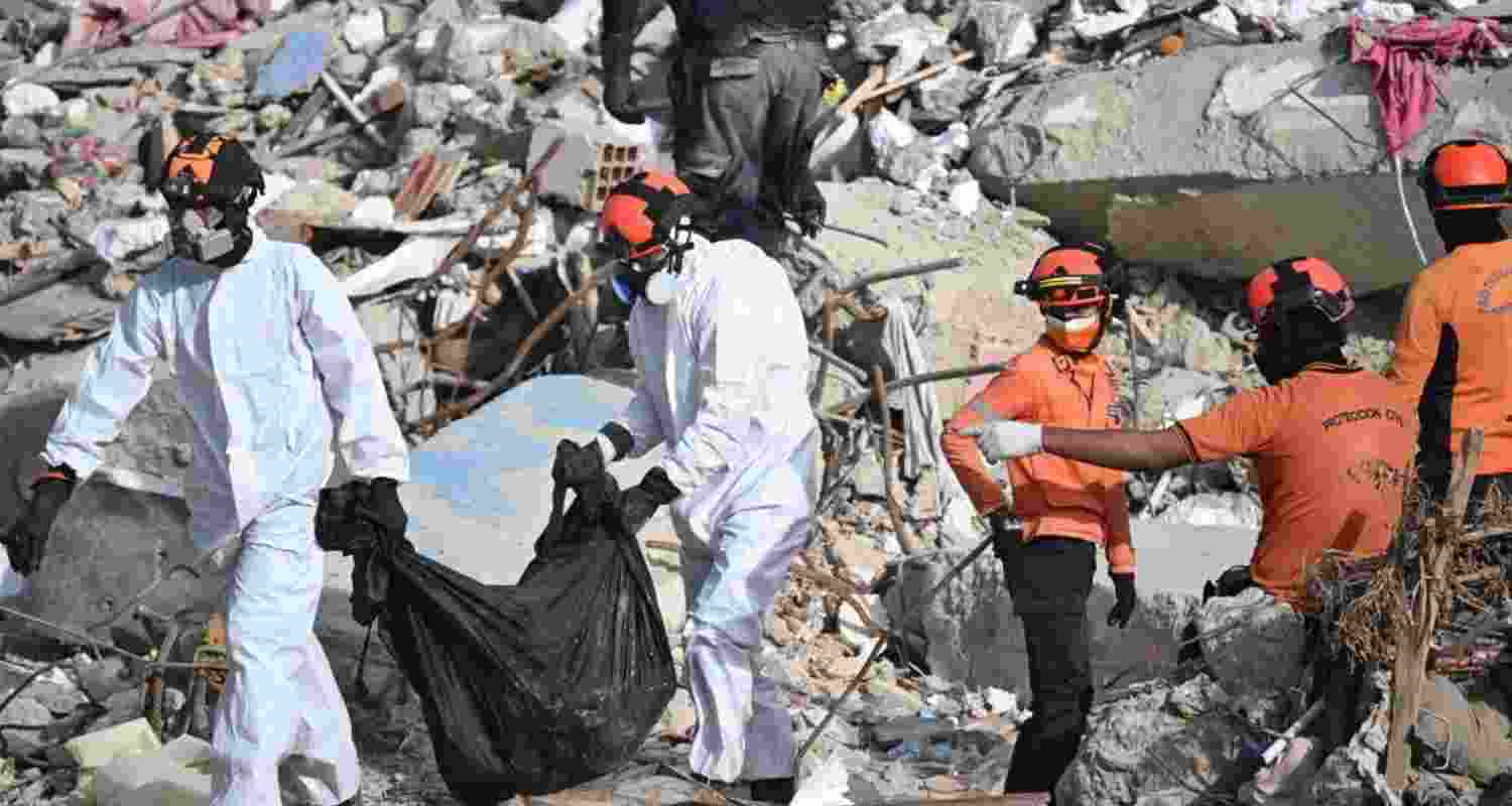 Venezuela's earthquake death toll has risen to 5,119, with over 50,000 feared trapped. The UN seeks $300 million for emergency relief efforts.