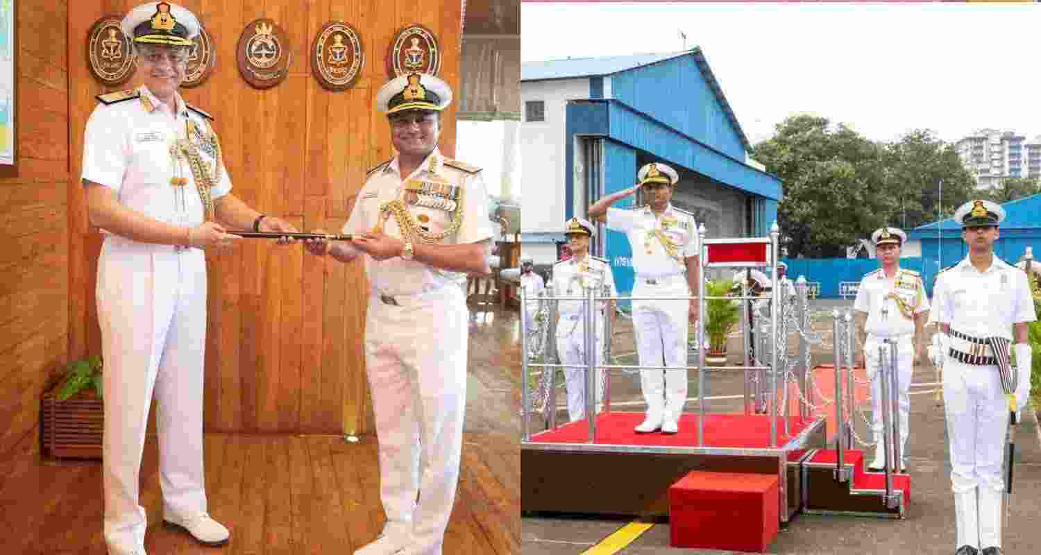 Vice Admiral Krishna takes charge as Western Naval Command FOCINC
