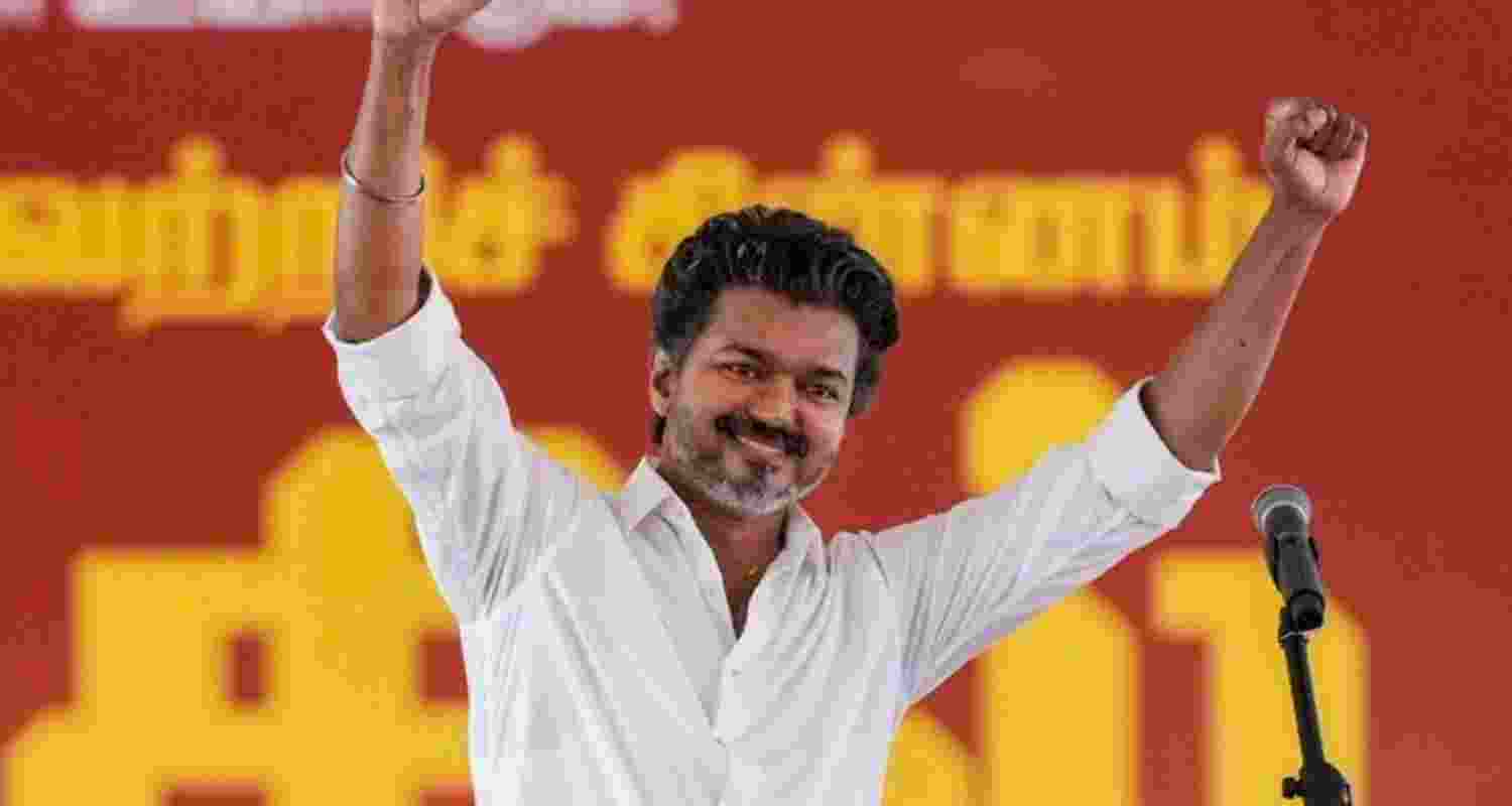 TVK chief Vijay.