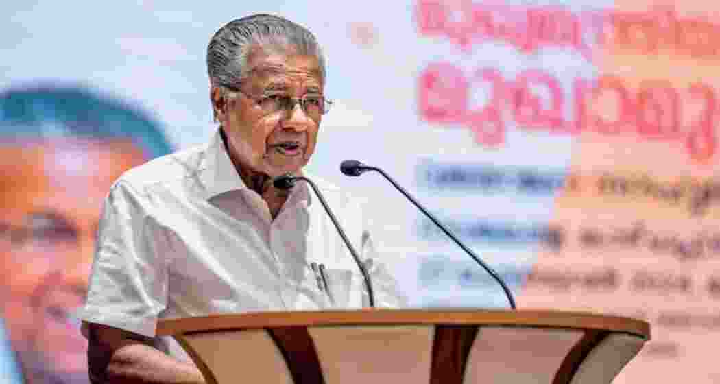 A file photo of Kerala Chief Minister Pinarayi Vijayan.