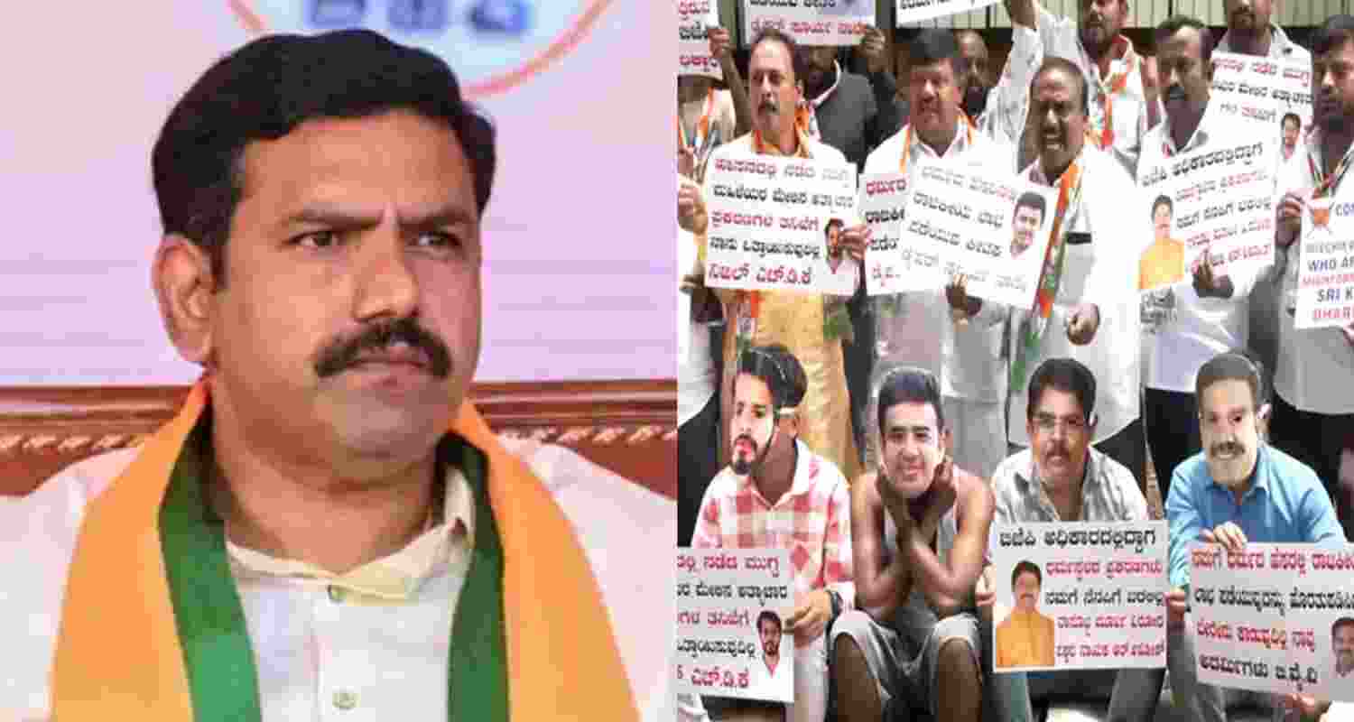 Congress, BJP protest to defend stance in Dharmasthala case 