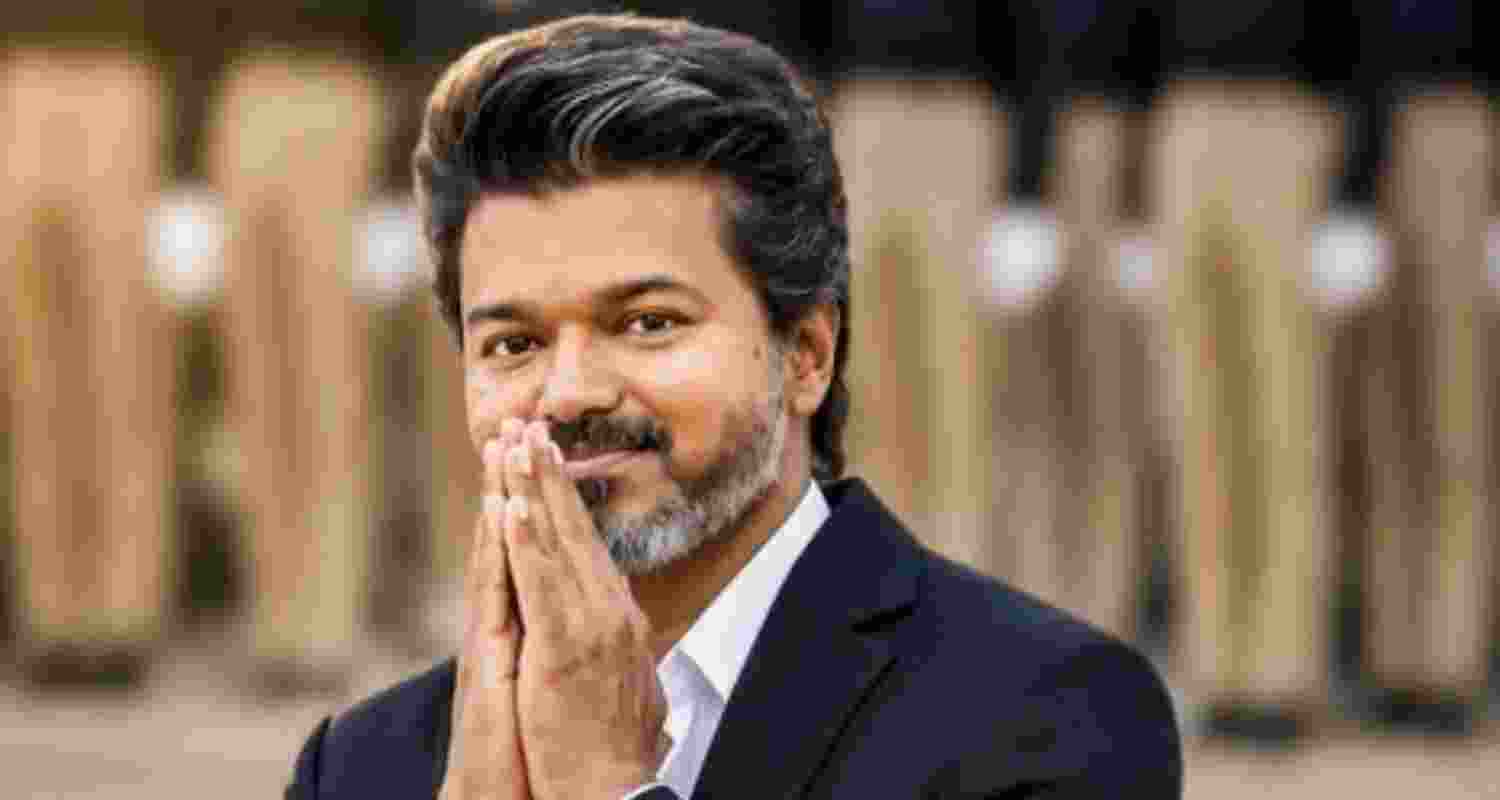 Tamil Nadu Chief Minister C Joseph Vijay - file image.