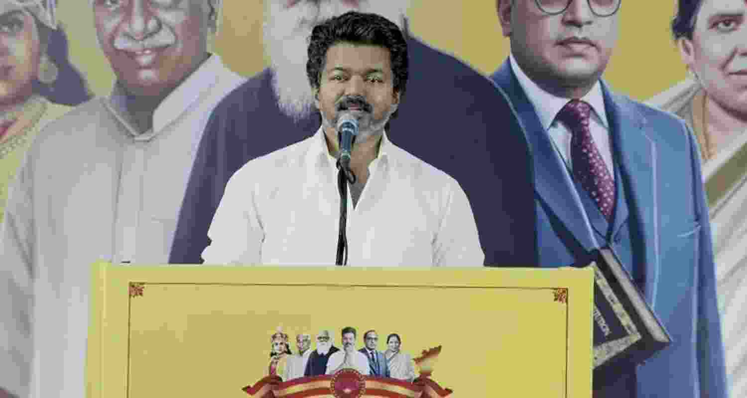 Tamilaga Vettri Kazhagam chief Vijay.