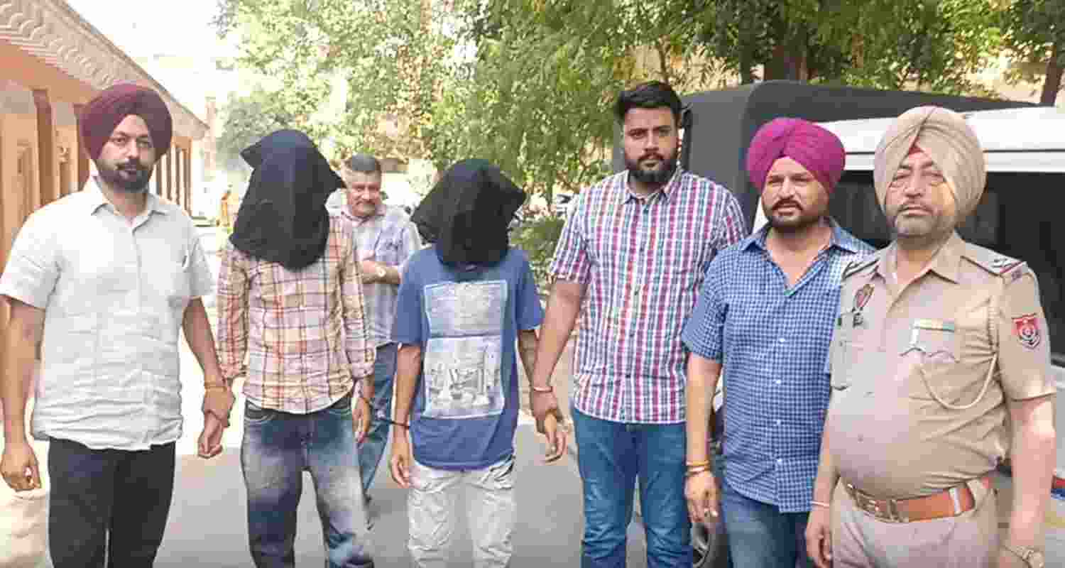 Visual of the arrested accused 