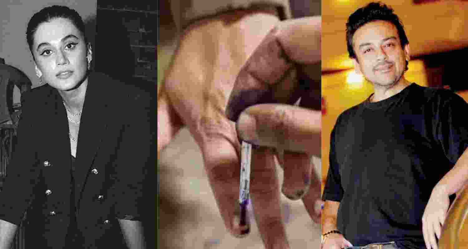 Doordarshan National launches campaign to encourage voting.