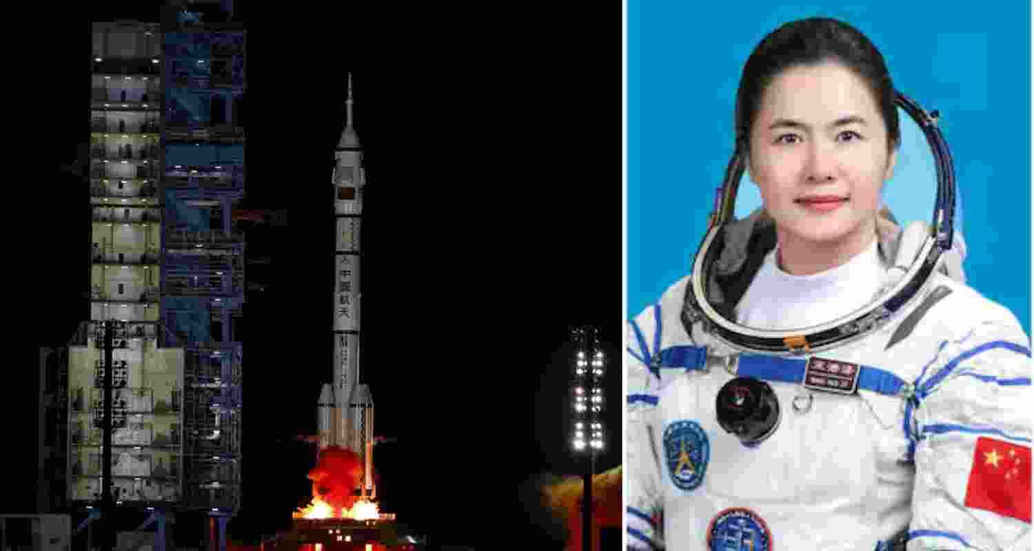 China launches spacecraft, with first female engineer