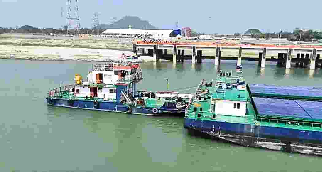The Jogighopa Inland Waterways Terminal in Assam. The Jogighopa Inland Waterways Terminal in Assam.
