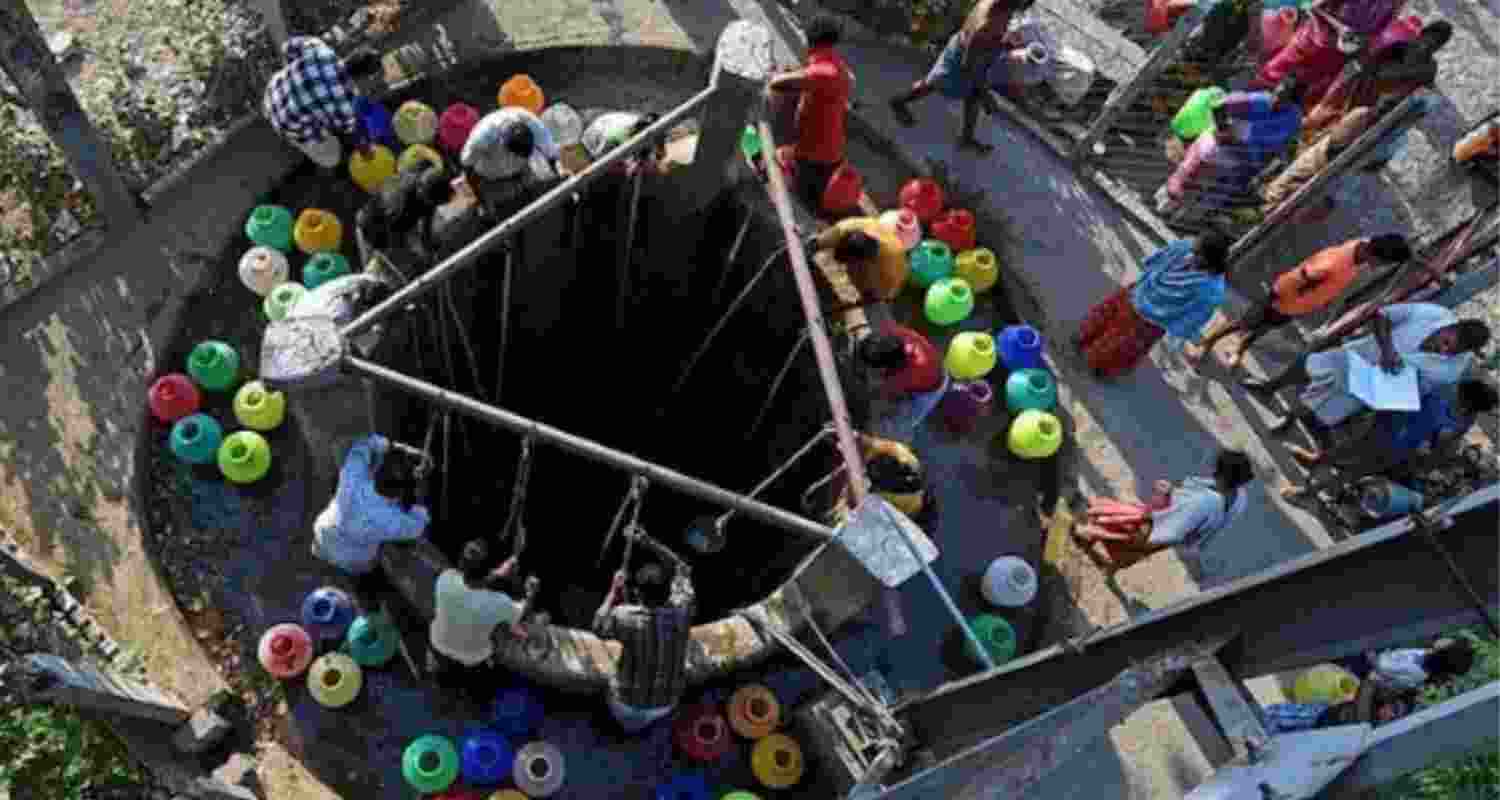 54.55 per cent groundwater in Kerala has been used. 54.55 per cent groundwater in Kerala has been used.