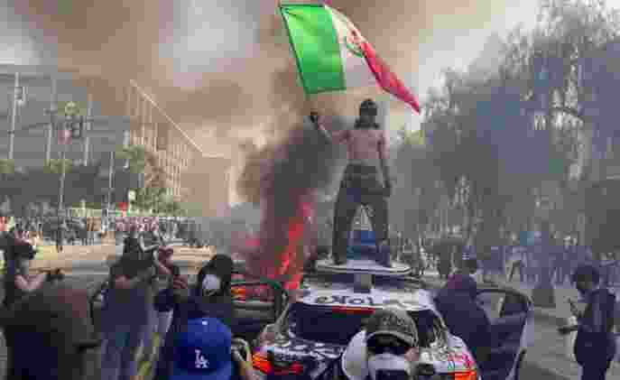 Trump orders Feds to liberate LA after protests escalate