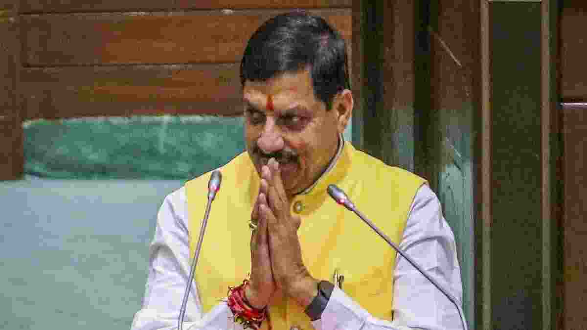 Madhya Pradesh CM Mohan Yadav. 