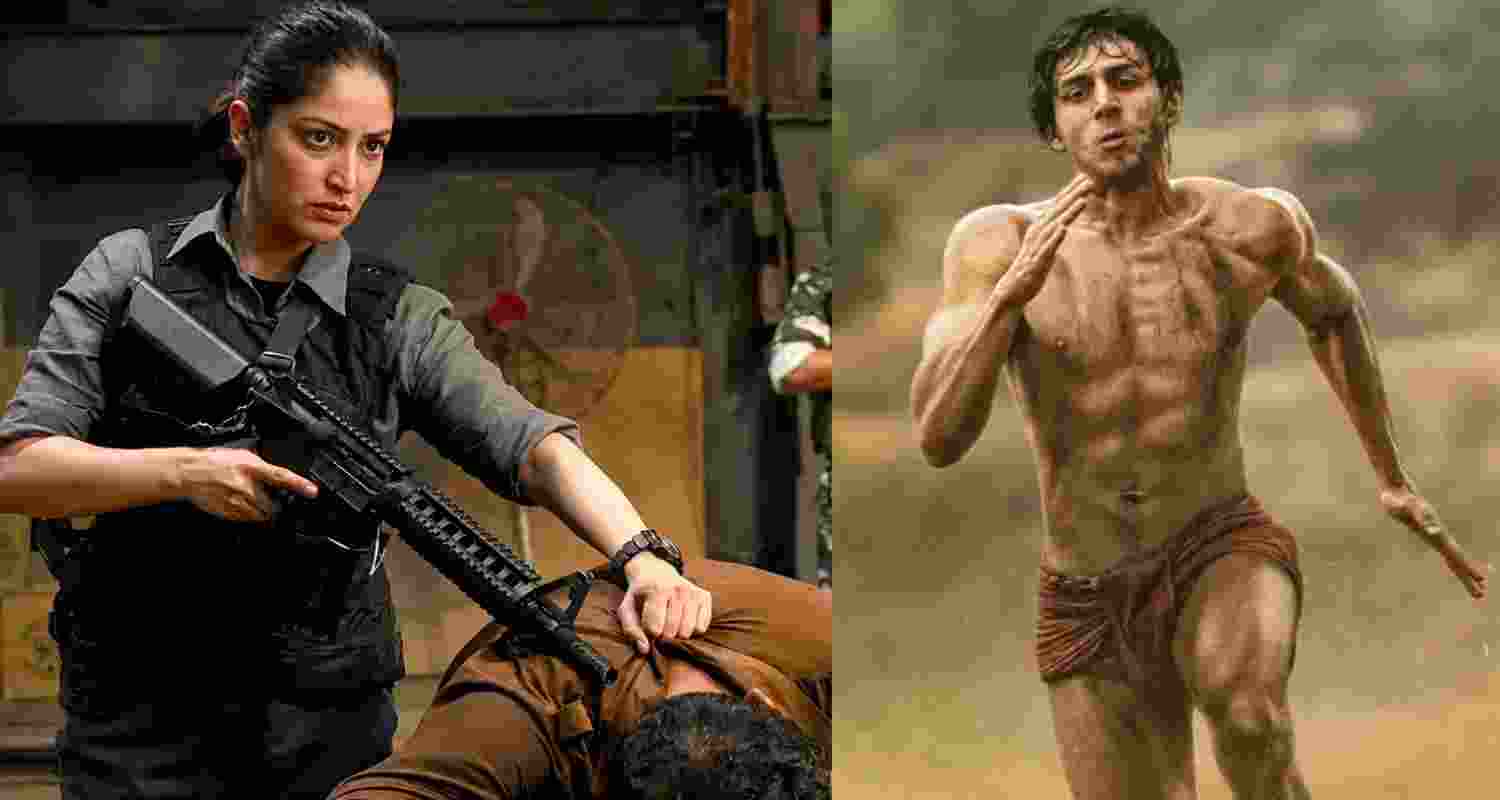 Yami Gautam, Kartik Aaryan. 