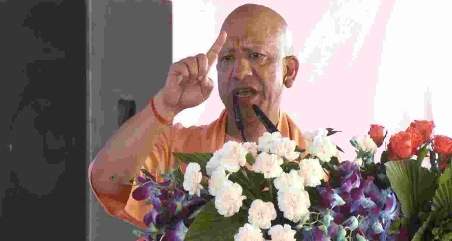 Uttar Pradesh Chief Minister Yogi Adityanath - file image.