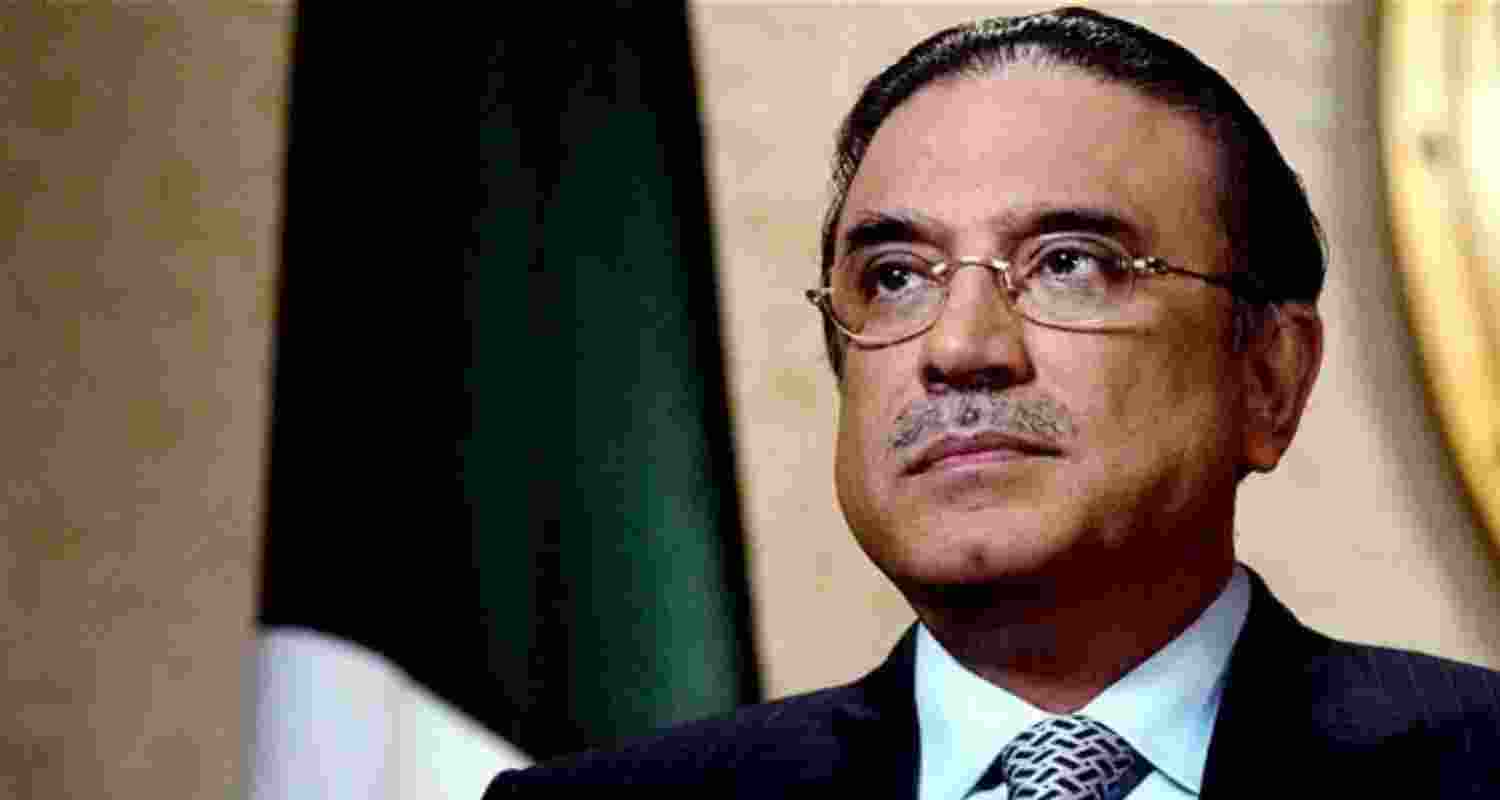Pakistan President Asif Ali Zardari. Image: X