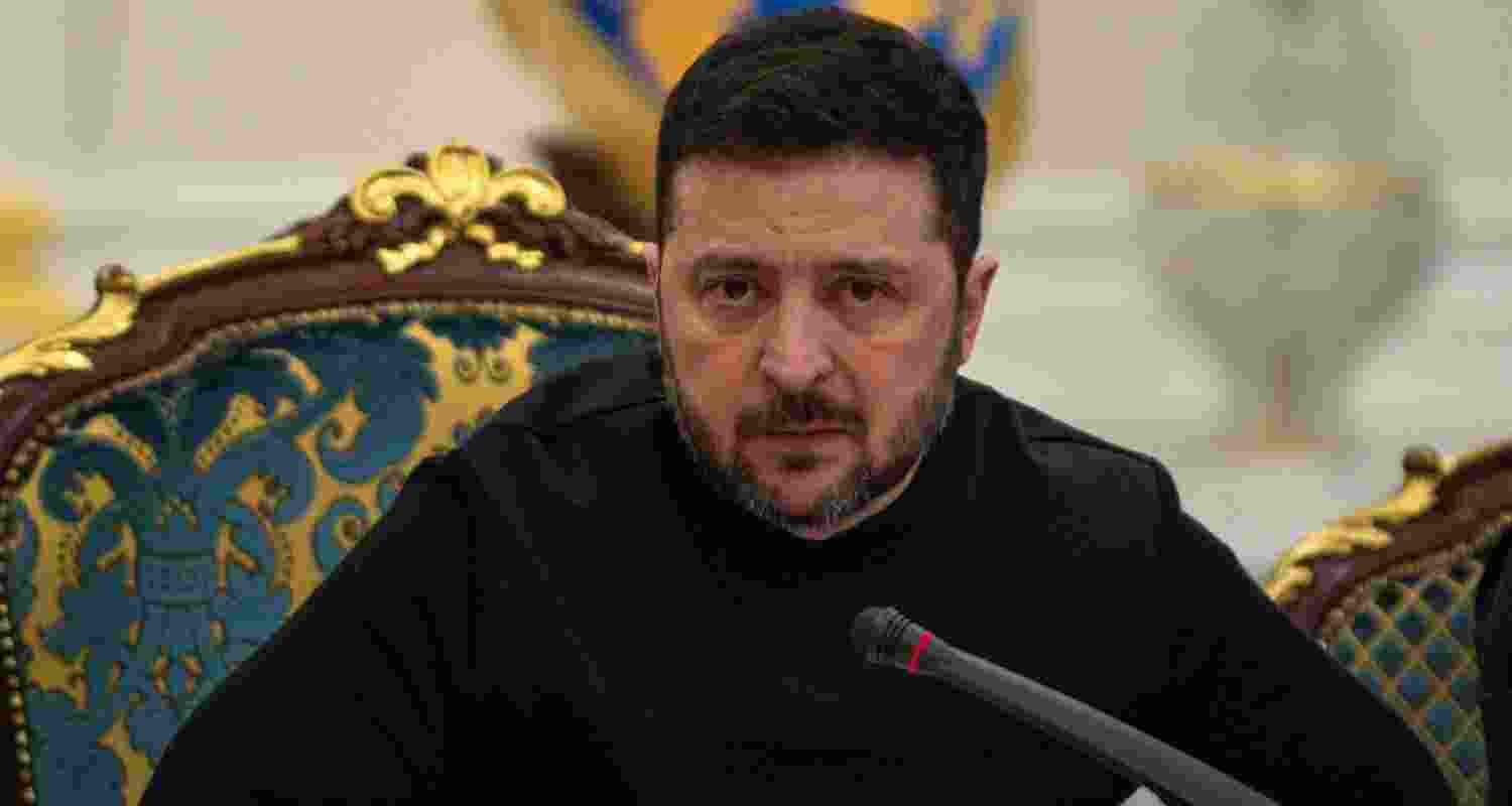 Ukrainian President Volodymyr Zelenskyy.