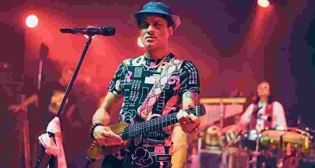 A file photo of Zubeen Garg performing during a show. 
