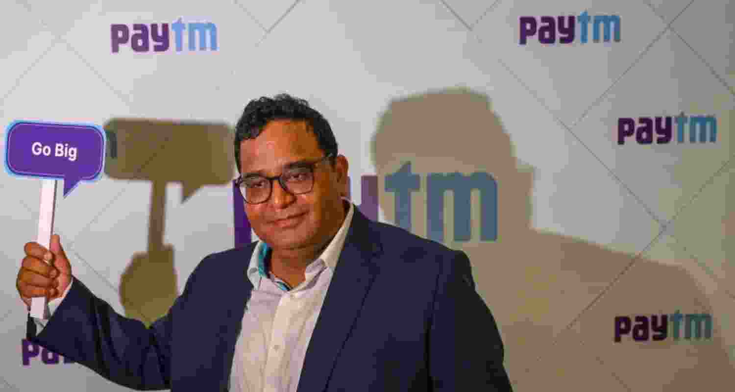 Shares of One 97 Communications had surged after Paytm founder and CEO Vijay Shekhar Sharma met RBI officials and the Union Fiance Minister.