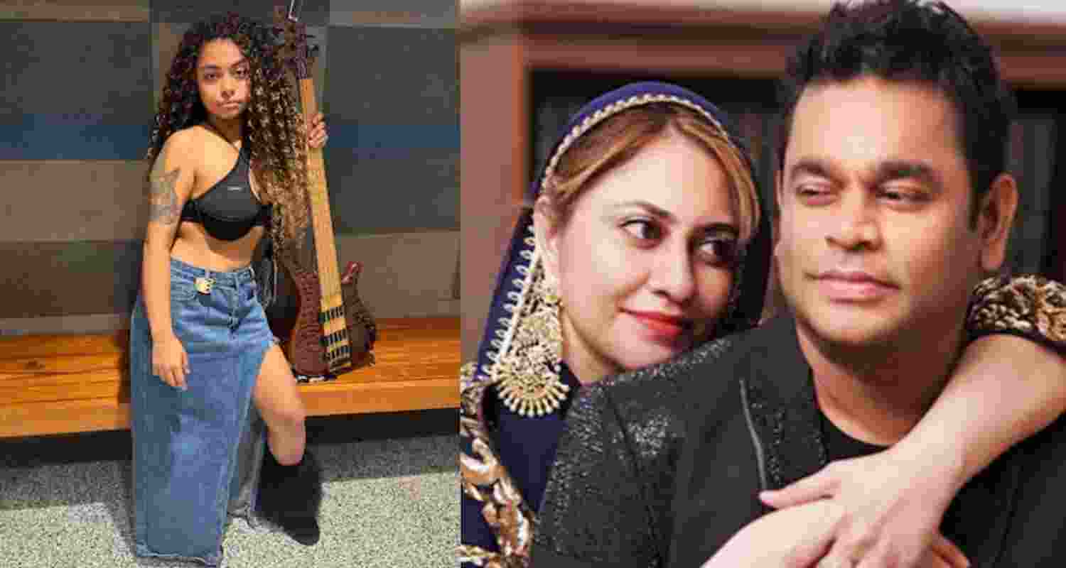 AR Rahman and his bassist Mohini Dey announced their respective separations on the same day. Photo credit - X.