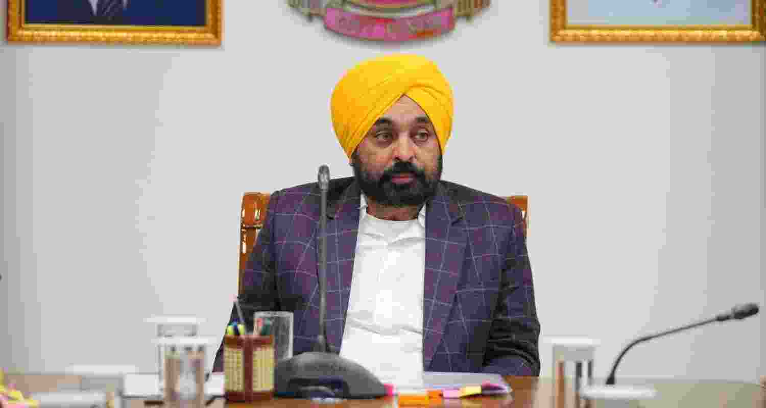 Punjab CM Bhagwant Mann. 