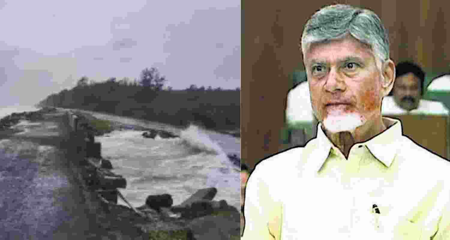 Andhra Pradesh CM N Chandrababu Naidu appreciated the efforts of the SDRF (State Disaster Response Force), police, and fire officials, especially for clearing uprooted trees and snapped electric lines on a war footing. 