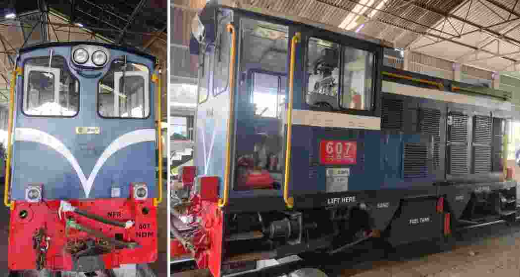 The two heritage diesel toy train engines (in picture) restored for the Darjeeling Himalayan Railway will debut at the Ghoom Festival, celebrating the region’s railway legacy and mountain spirit.