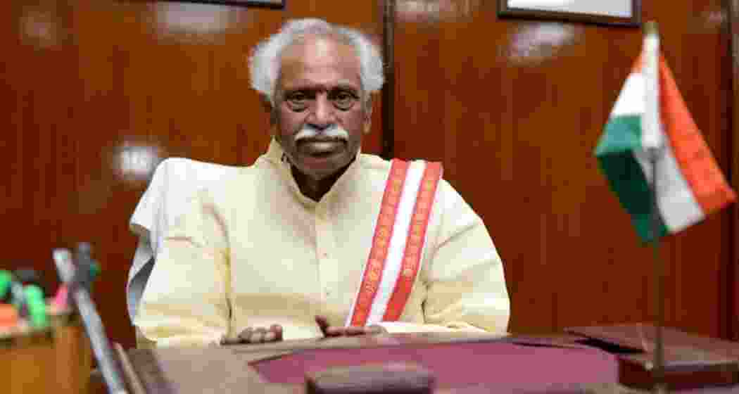 Congress leader Vamsi Krishna Gaddam extends support to Bandaru Dattatraya (In picture)  for Vice-President, citing neglect of South India and backward classes by the BJP in Telangana