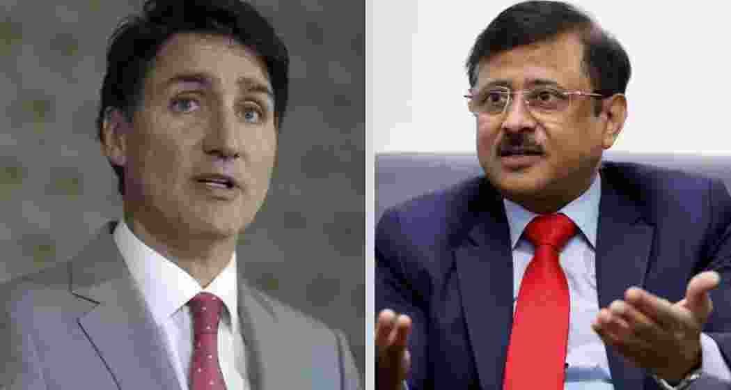 Canadian Prime Minister Justin Trudeau (L), India’s envoy to Canada Sanjay Kumar Verma (R). Canadian Prime Minister Justin Trudeau (L), India’s envoy to Canada Sanjay Kumar Verma (R).