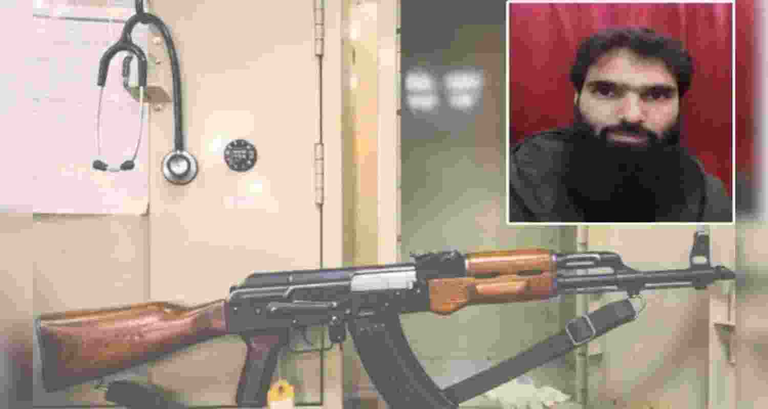 The massive arms recovery was made after the arrest of a Kashmiri doctor in Saharanpur.