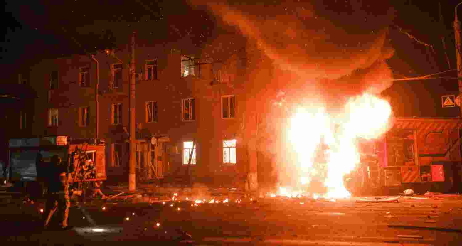 The bombardment included 47 cruise missiles, prompting Romania to scramble two of its Eurofighter Typhoon jets and two F-16s when a drone entered the NATO member’s airspace during the Russian attacks, Romania’s Ministry of National Defense said