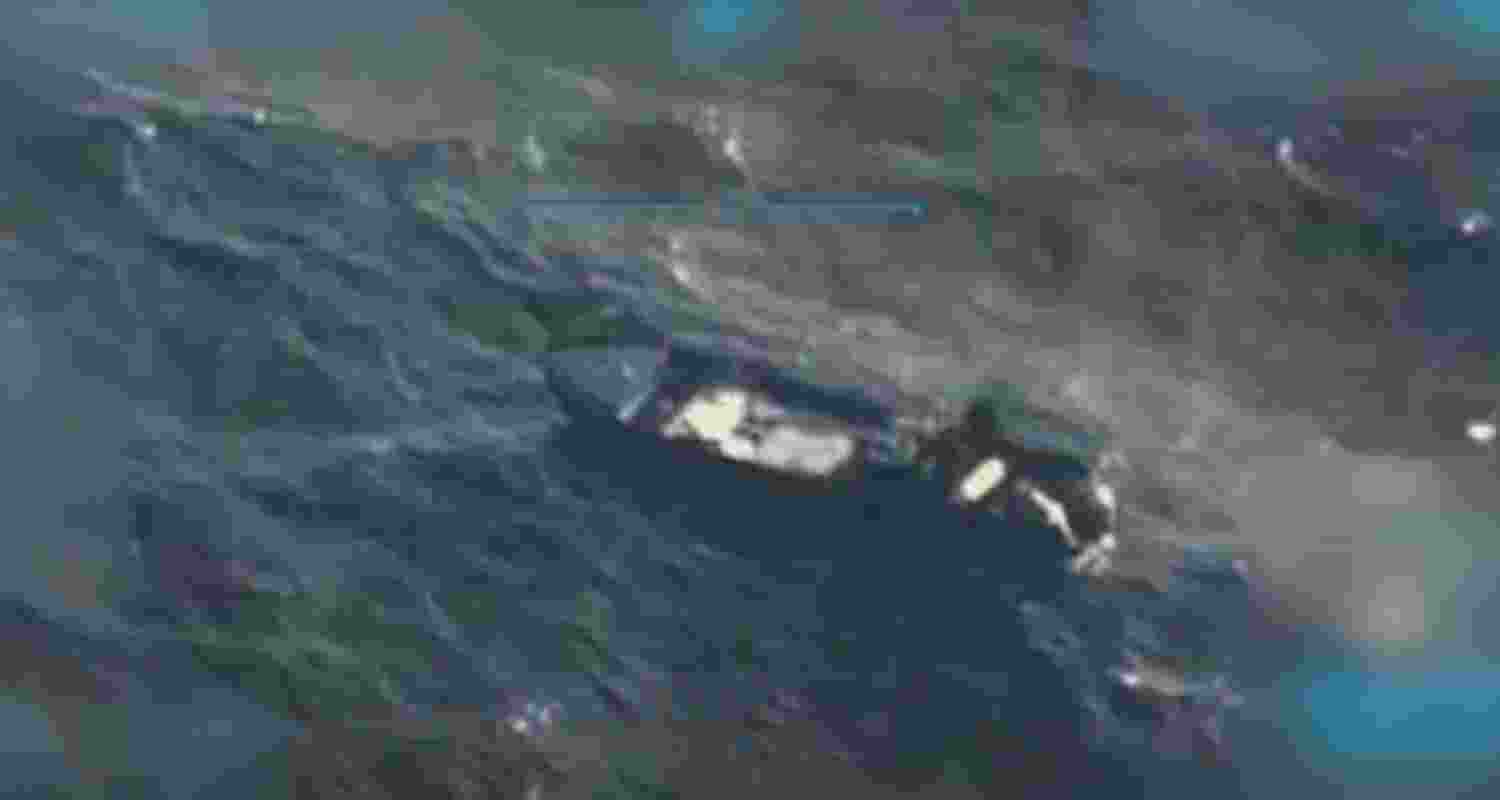 There were four casualties in Thursday’s strike, according to the social media post