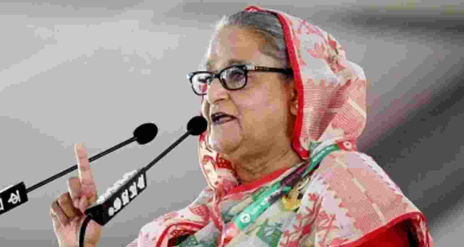 Former Prime Minister Sheikh Hasina.