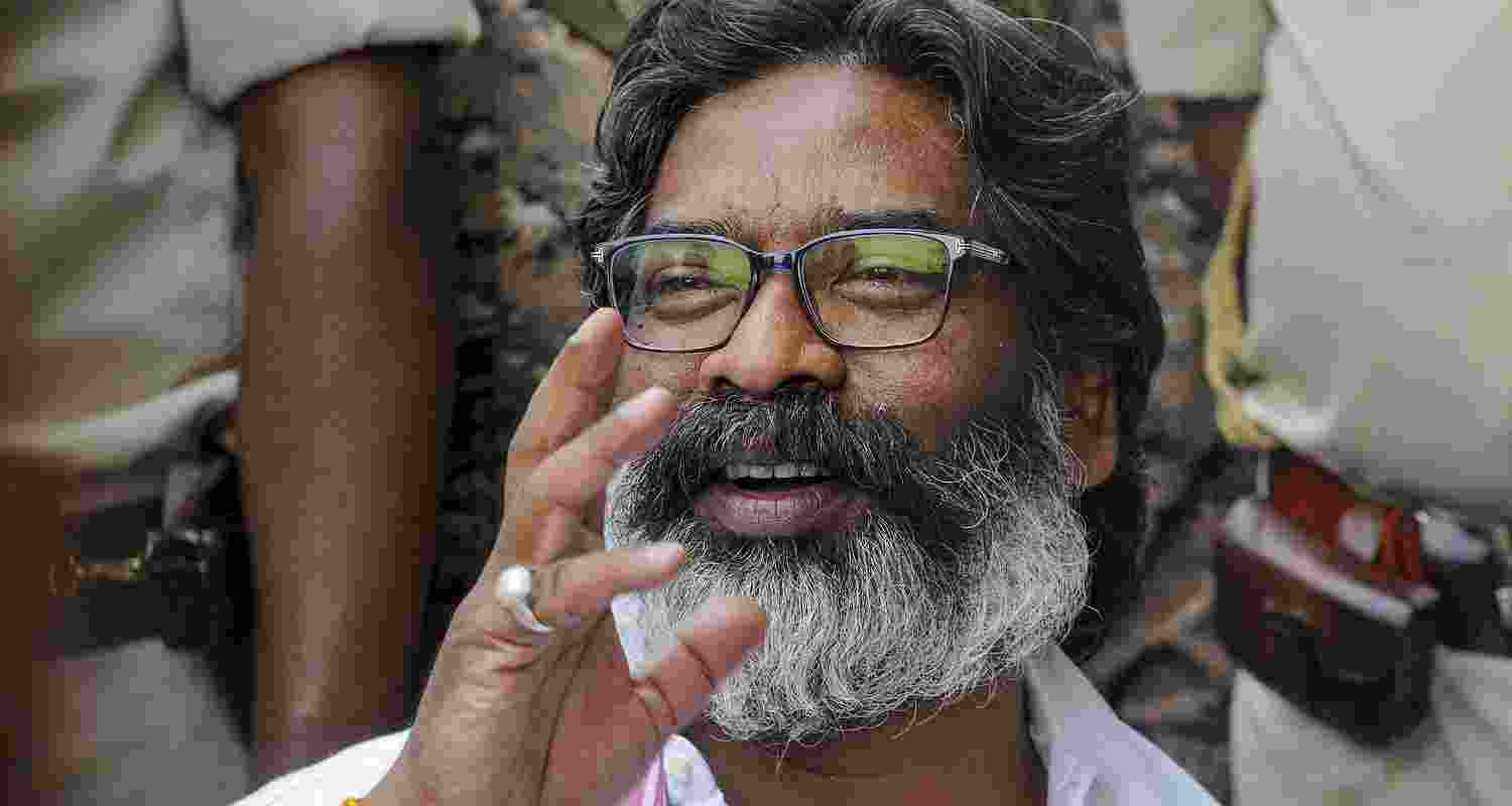 Jharkhand CM Hemant Soren. 