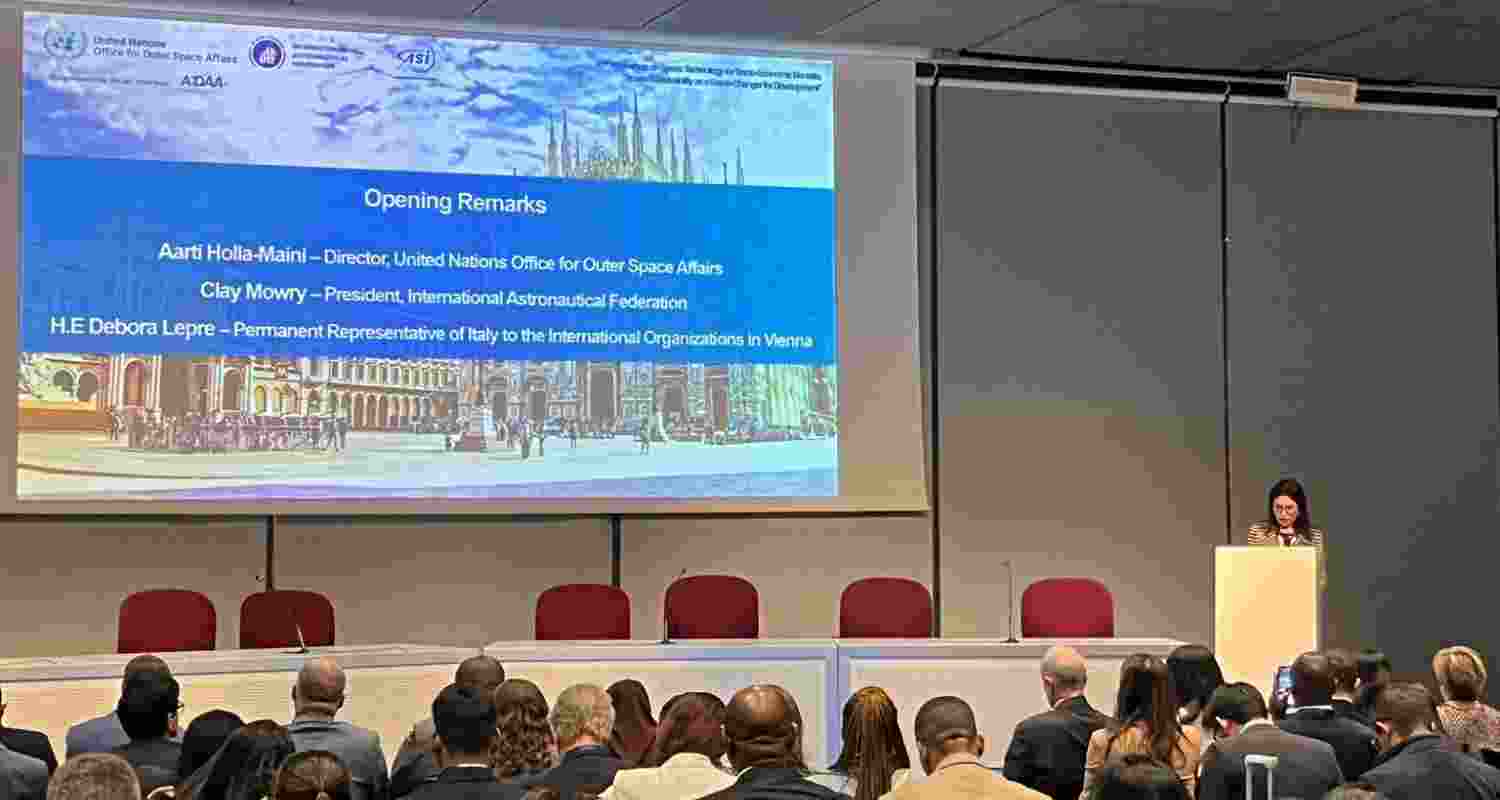 7500 Experts Gather In Milan For Space Congress Opening in Italy. 7500 Experts Gather In Milan For Space Congress Opening in Italy.