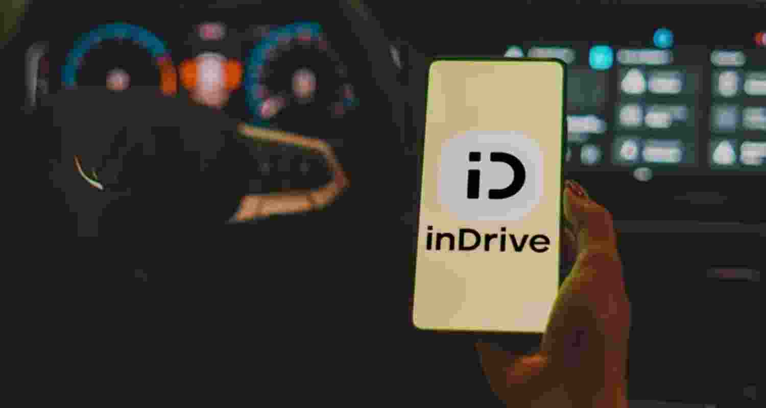 App view of inDrive on mobile. App view of inDrive on mobile.