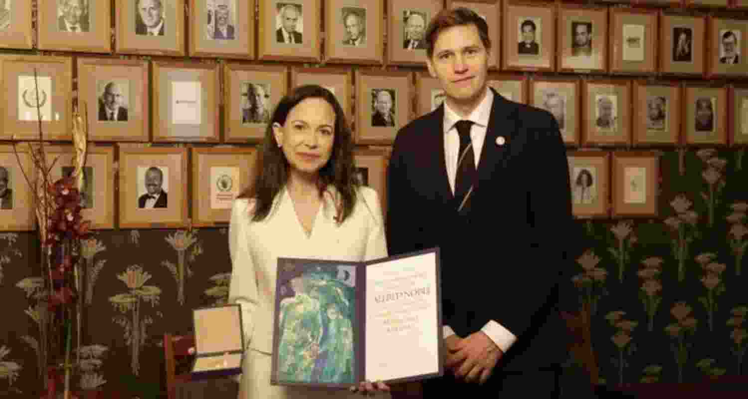 Venezuela opposition leader Maria Corina Machado welcomes pressure on Maduro. 