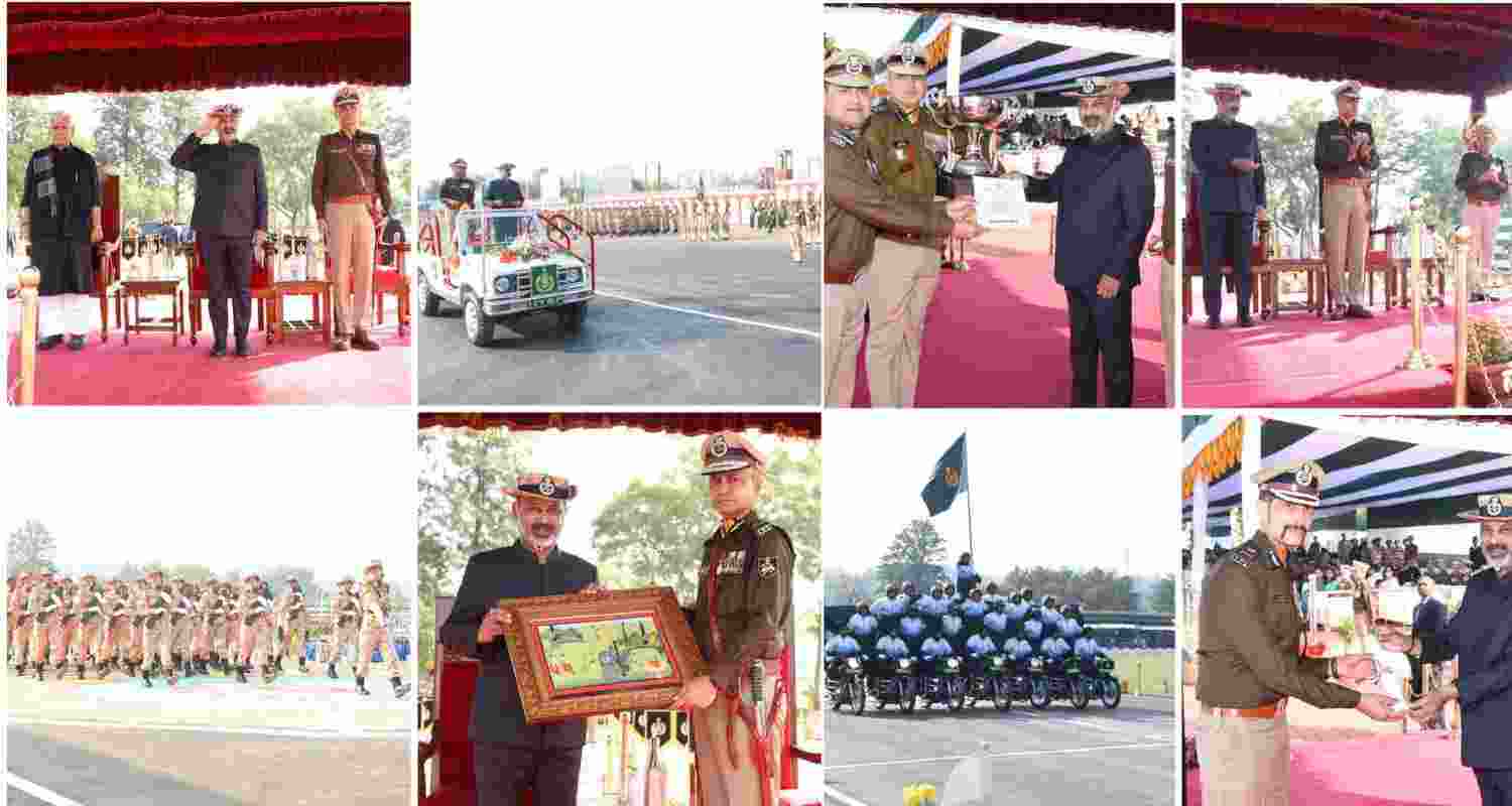 ITBP marked its 64th Raising Day in Udhampur with a grand parade. 