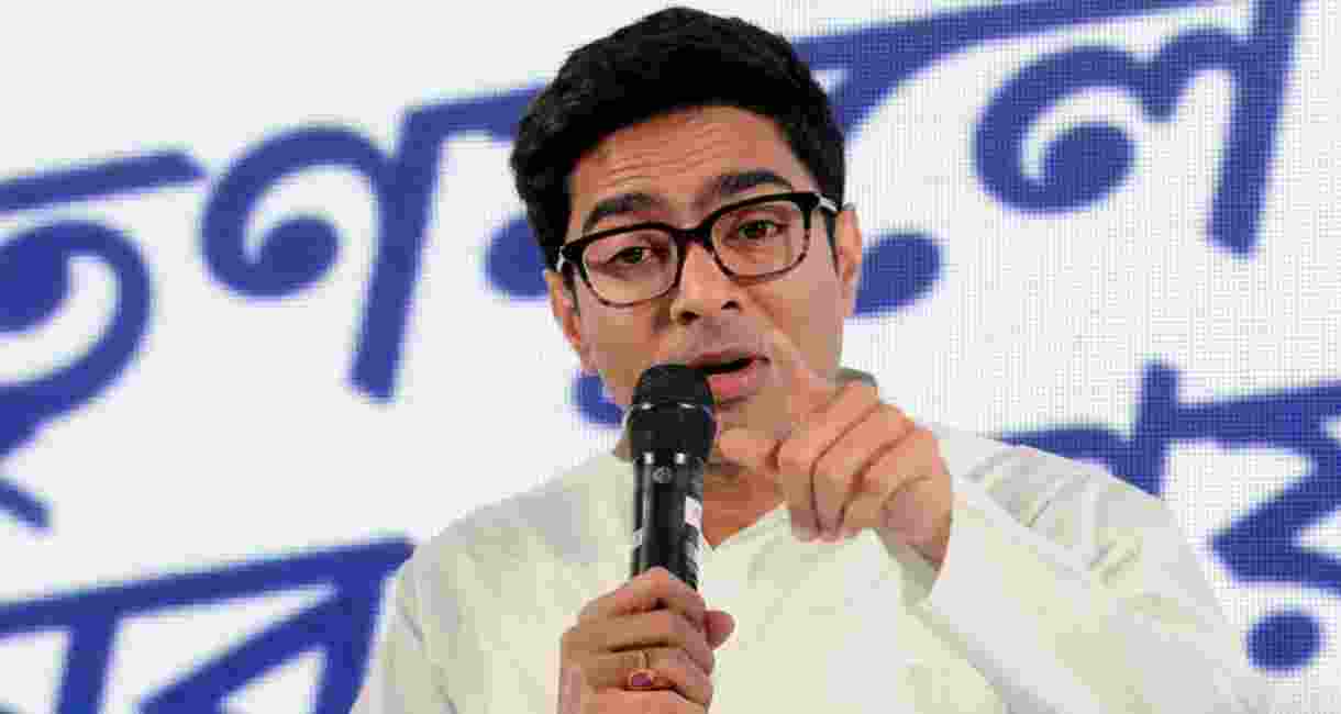 TMC national General Secretary Abhishek Banerjee - file image. TMC national General Secretary Abhishek Banerjee - file image.
