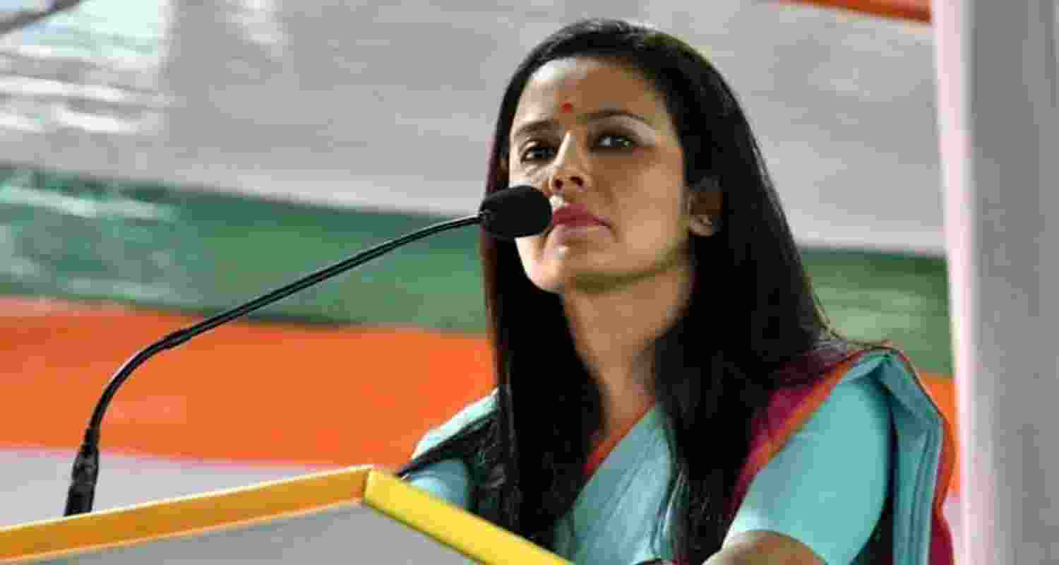 Trinamool Congress MP Mahua Moitra - file image.