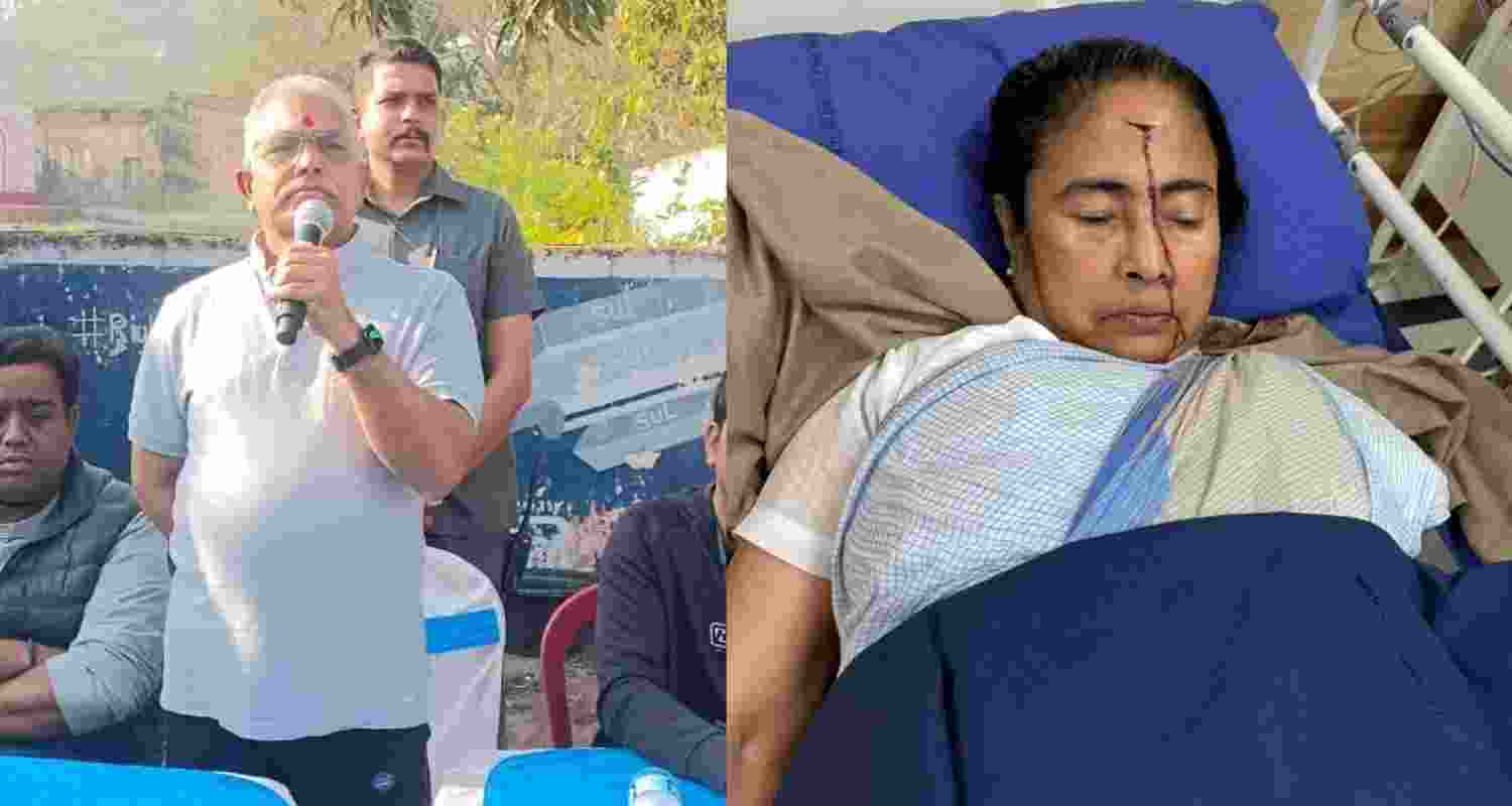 BJP demands probe into CM Banerjee's accident.