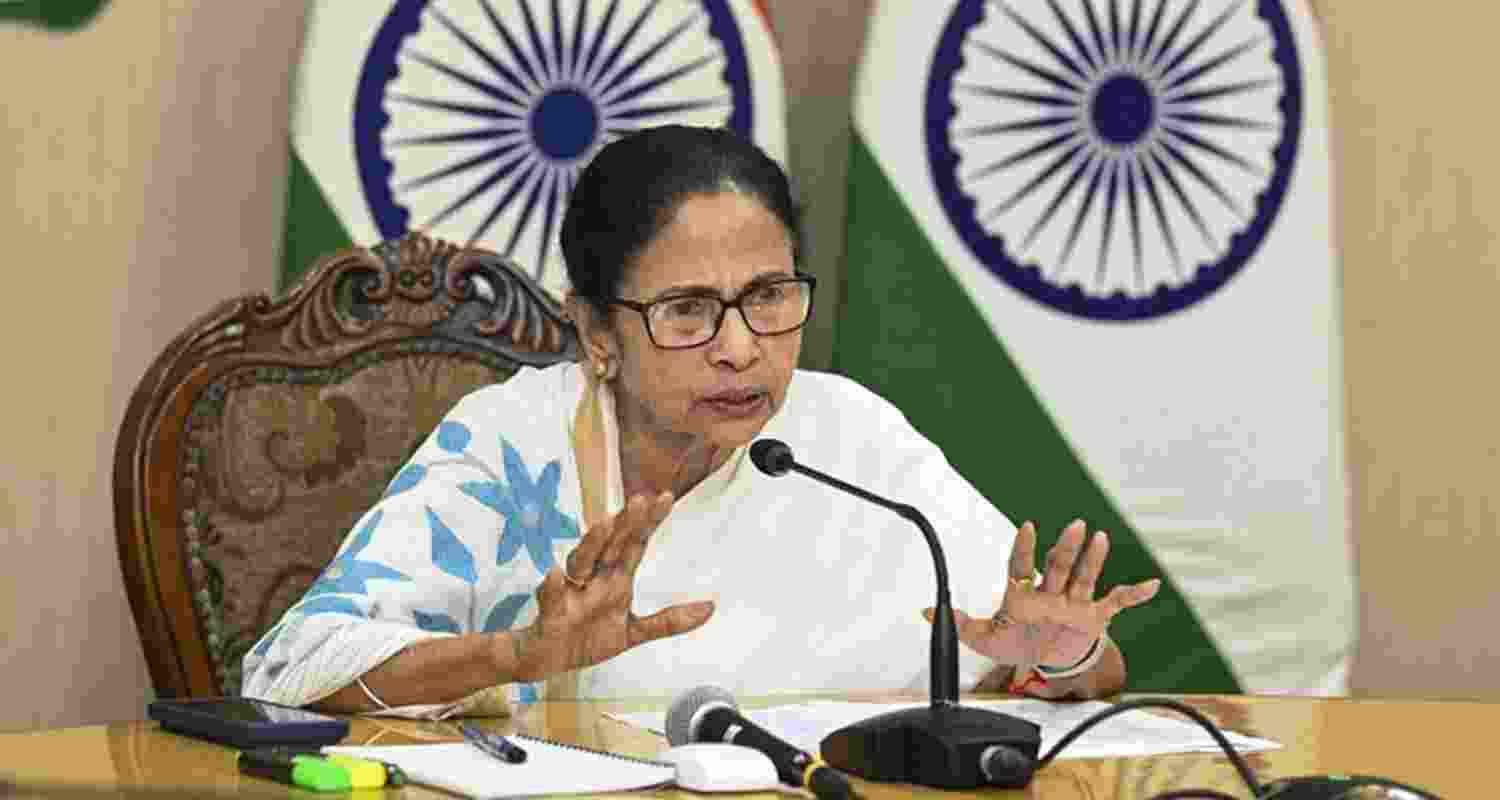West Bengal Chief Minister Mamata Banerjee - file image.