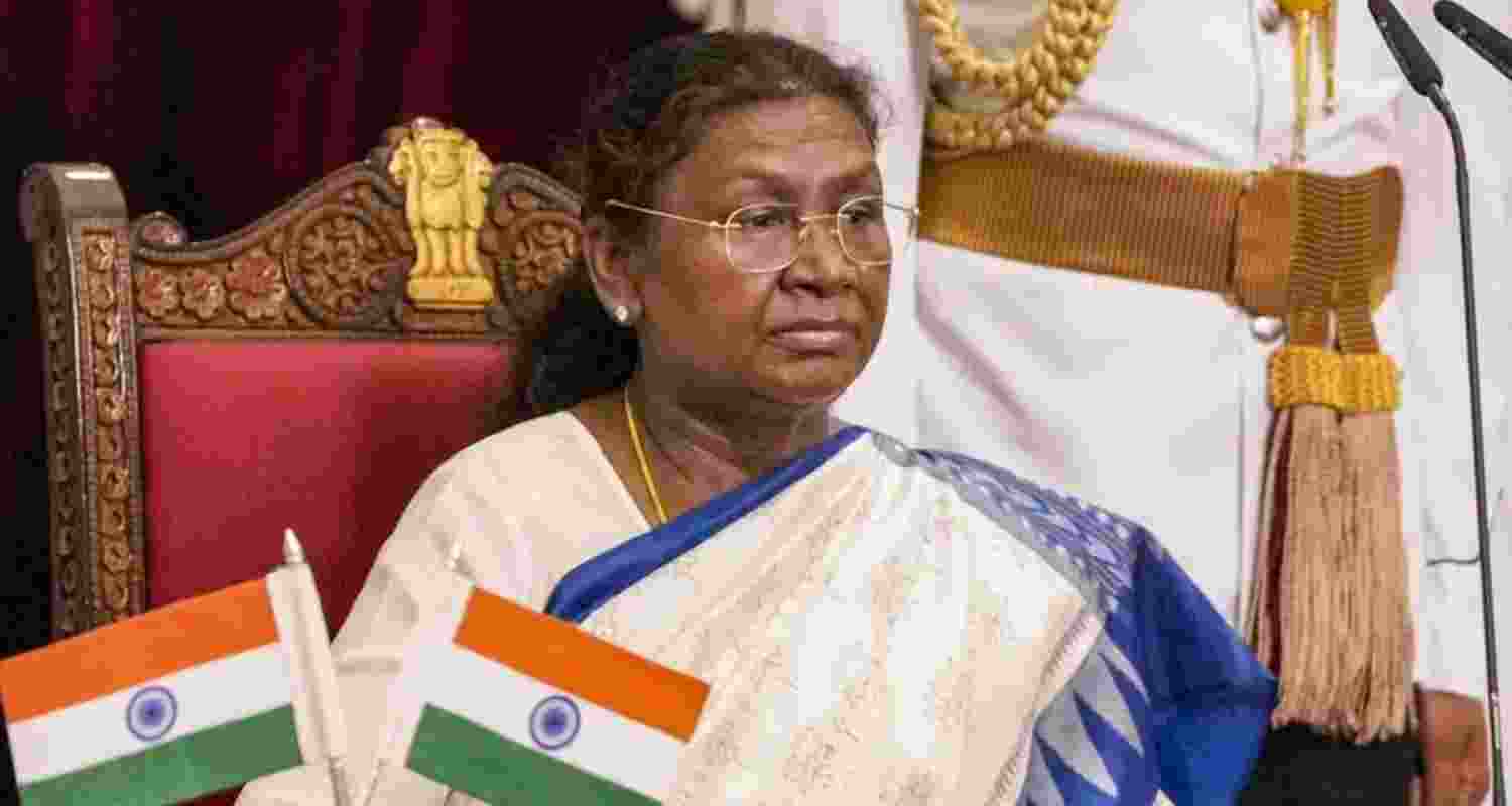President Droupadi Murmu - file image.