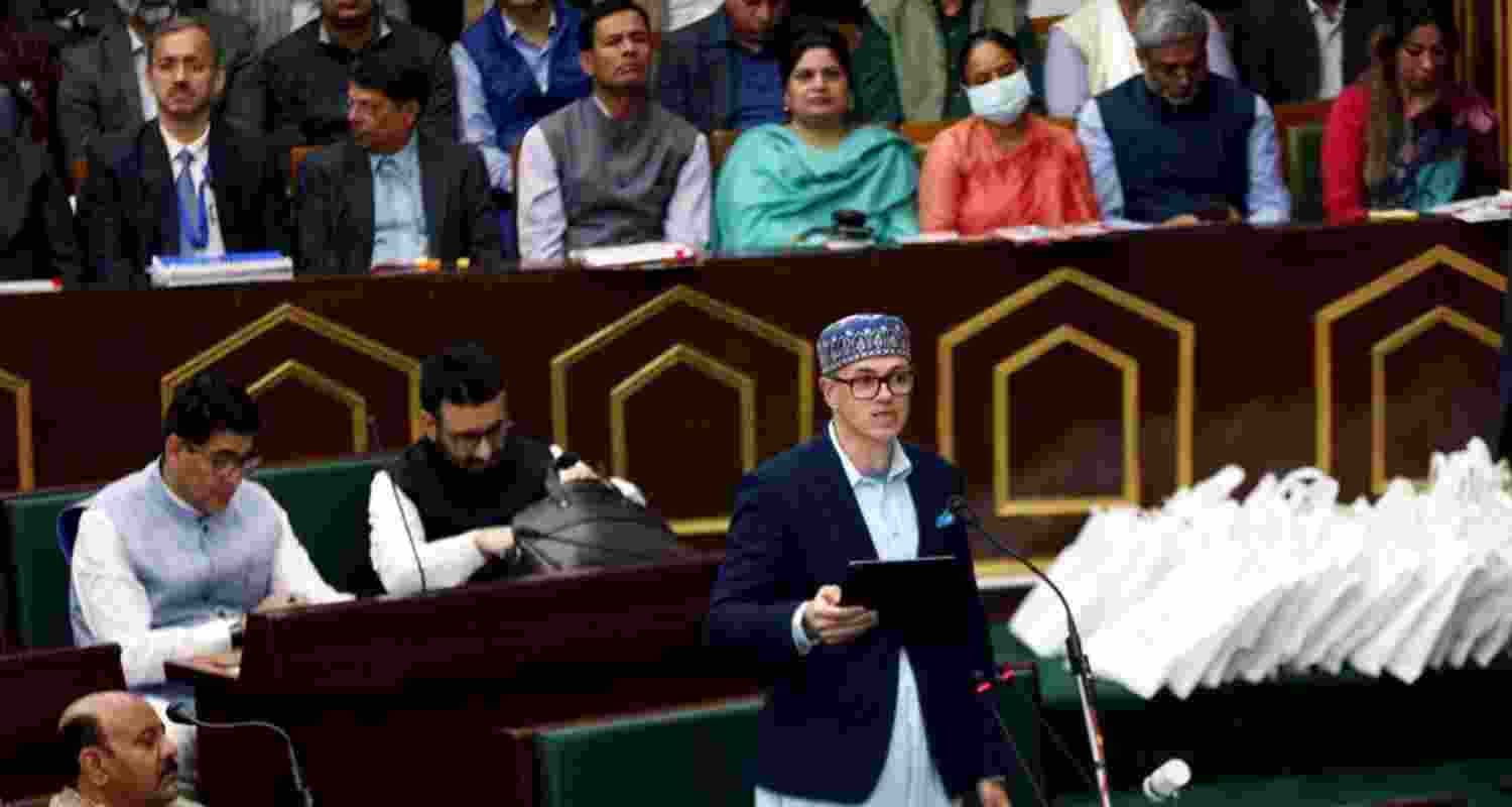 J&K CM Omar Abdullah unveils Rs 1.12 lakh cr Budget 2025-26