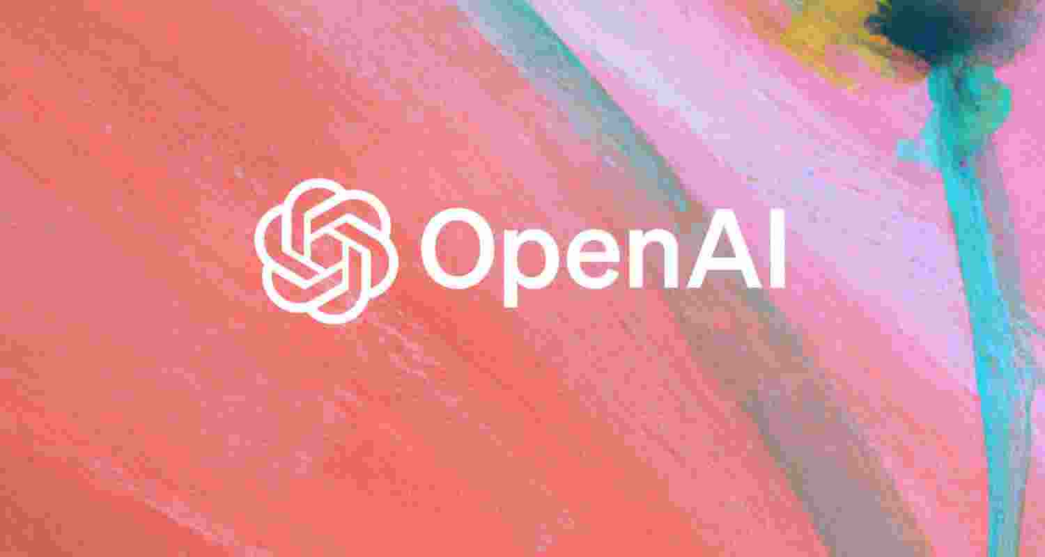 The logo of the US-based company Open AI.