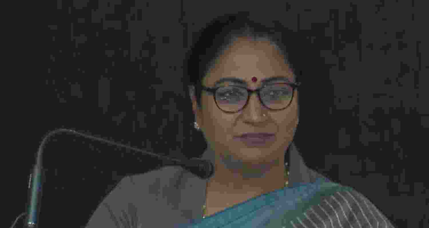 Delhi CM Rekha Gupta. 